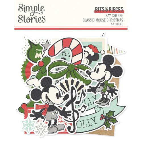 Simple Stories - Say Cheese Classic Mouse Christmas - Bits & Pieces