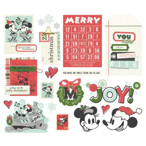 Simple Stories - Say Cheese Classic Mouse Christmas - Big Bits & Pieces
