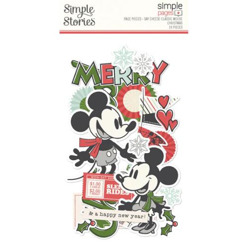 Simple Stories - Say Cheese Classic Mouse Christmas - Simple Pages Page Pieces
