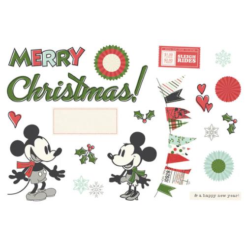 Simple Stories - Say Cheese Classic Mouse Christmas - Simple Pages Page Pieces
