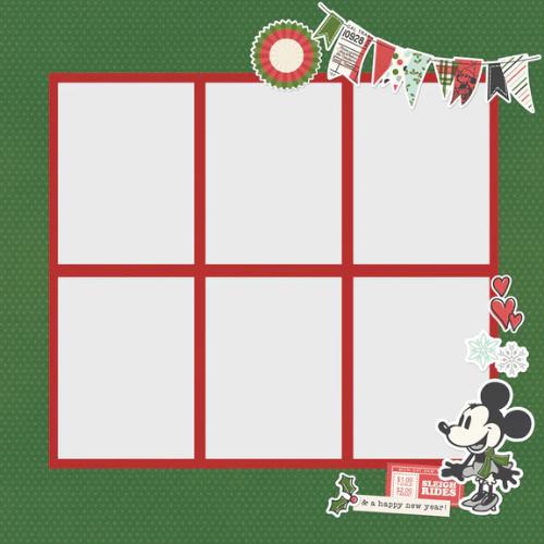 Simple Stories - Say Cheese Classic Mouse Christmas - Simple Pages Page Pieces