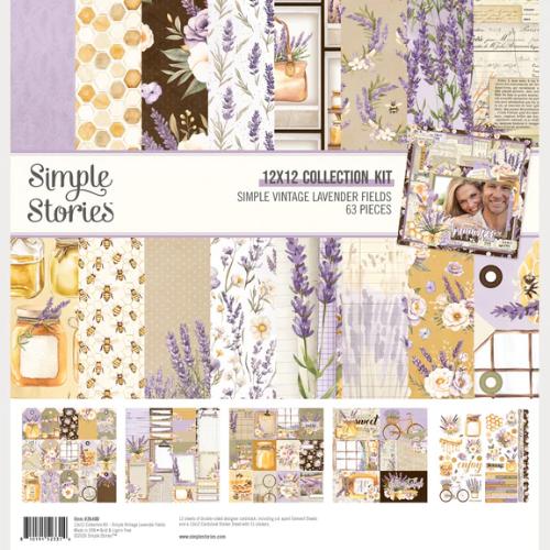 Simple Vintage Lavender Fields Collection Kit - Postage as per Actual