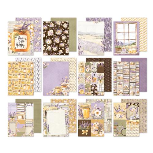 Simple Vintage Lavender Fields 6x8 Paper Pad
