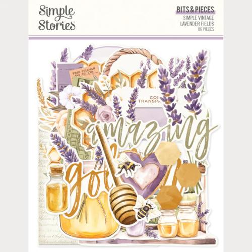 Simple Vintage Lavender Fields Bits & Pieces