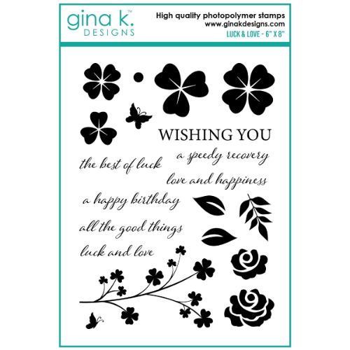 Gina K Designs - STAMP- Luck & Love