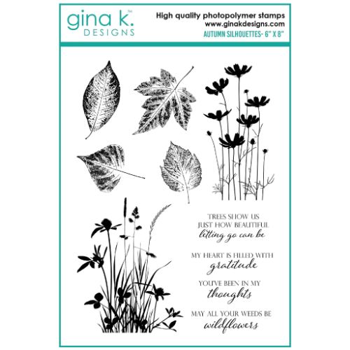 Gina K Designs - STAMPS- Autumn Silhouettes