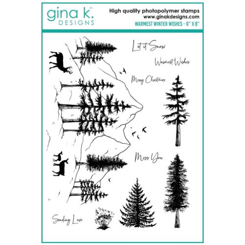 Gina K Designs -STAMPS- Warmest Winter Wishes