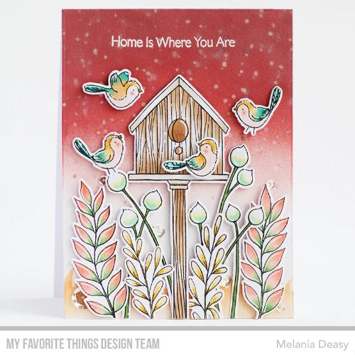 MFT - SY Peaceful Birds Stamp Set