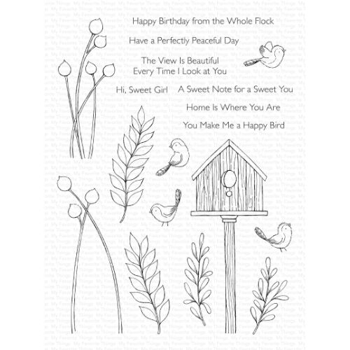 MFT - SY Peaceful Birds Stamp Set