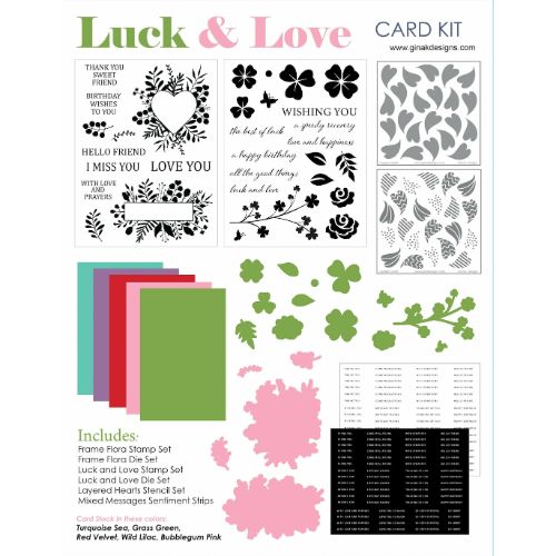 Gina K Designs - *KIT- Luck & Love - Postage as per Actual
