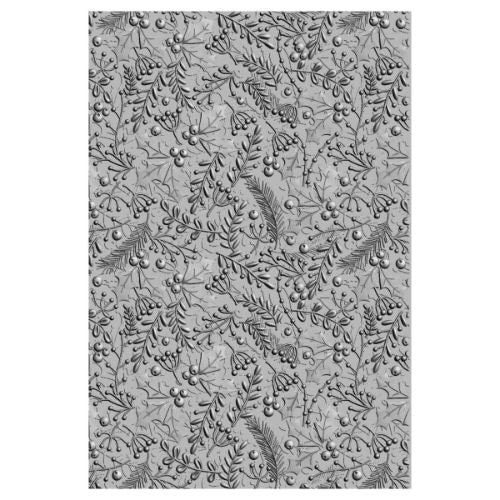 Sizzix - 3-D Textured Impressions Embossing Folder - Winter Foliage by Kath Breen