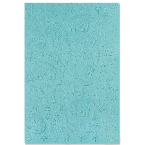 Sizzix - Multi-Level Textured Impressions Embossing Folder - Nordic Pattern by Olivia Rose