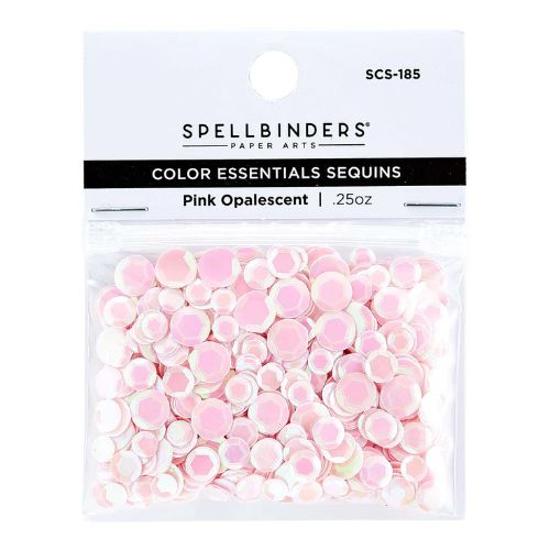 Spellbinders - Pink Opalescent Color Essentials Sequins