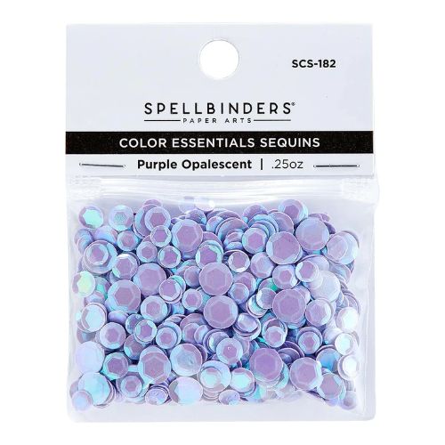 Spellbinders - Purple Opalescent Color Essentials Sequins
