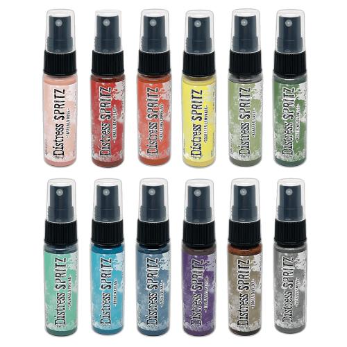 Tim Holtz Distress Spritz SET 3 - Set of 12 - Postage as per actual