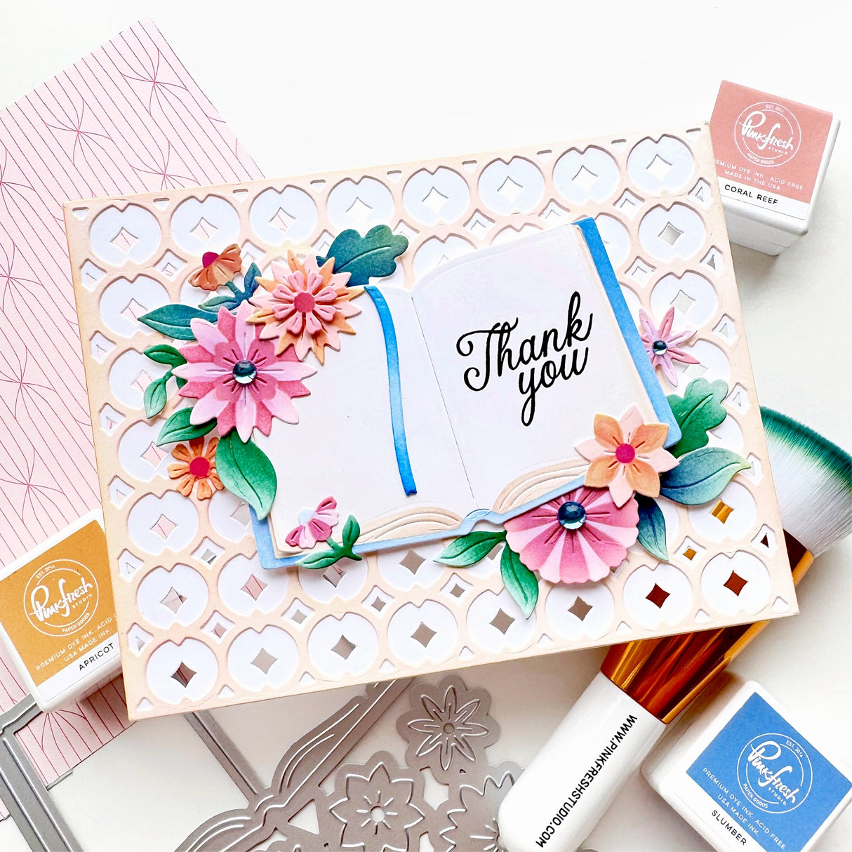 Pinkfresh Studio - Floral Tale die