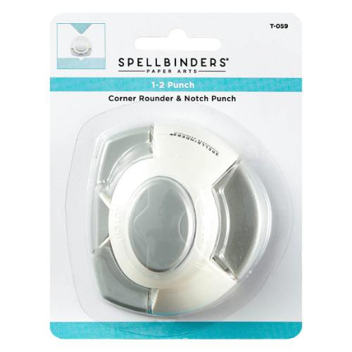 Spellbinders 1-2 Punch: Corner Rounder & Notch- Postage as per Actual