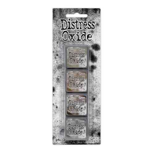 Tim Holtz Distress Mini Oxide Ink Pads 4/Pkg Kit #12