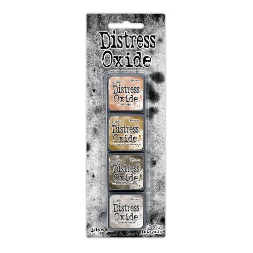 Tim Holtz Distress Mini Oxide Ink Pad Kit #18 Browns
