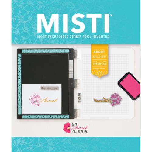My Sweet Petunia - Teal Original Misti Laser Etched - Postage as per Actual