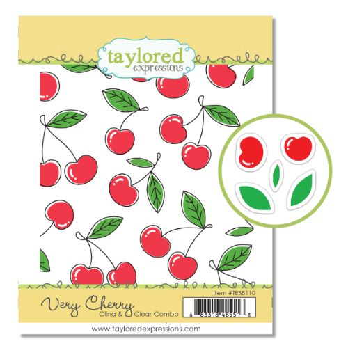 Taylored Expressions - Very Cherry Cling & Clear Combo