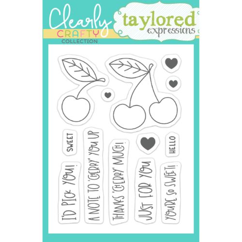 Taylored Expressions - Cherry on Top Stamp with Cherry on Top Dies
