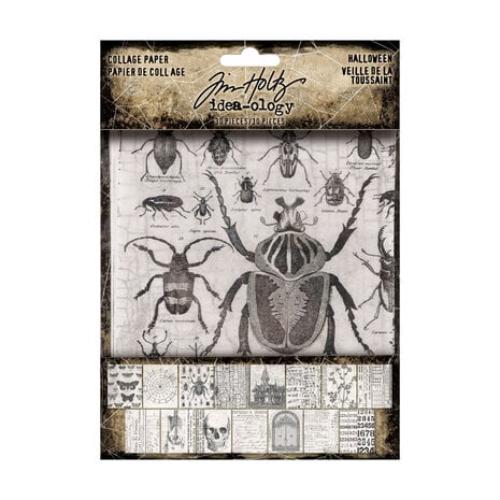 Idea-ology Tim Holtz Halloween Collage Paper (TH94393)