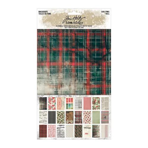Idea-ology Tim Holtz Christmas Backdrops (TH94443)