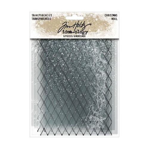 Idea-ology Tim Holtz Christmas Transparencies (TH94452)