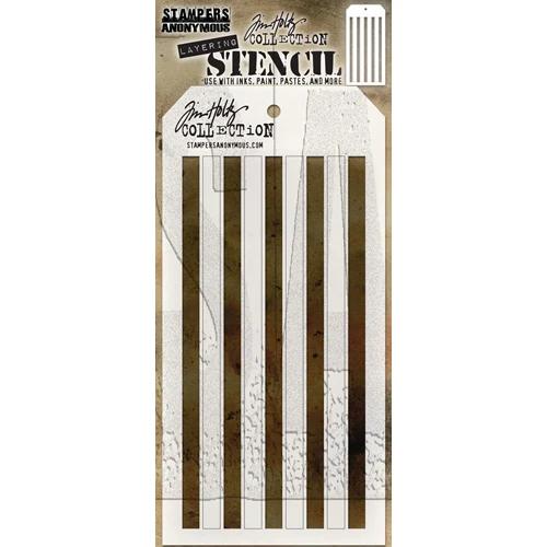 Tim Holtz Shifter Stencil: Stripes THS108