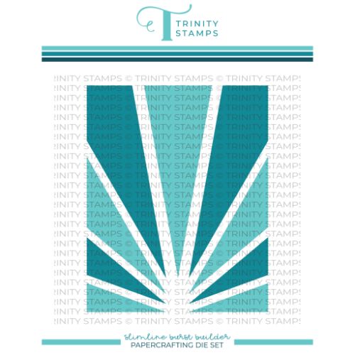 Trinity Stamps - Slimline Center Burst Die Set