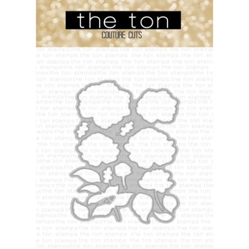 The Ton Stamps - Peony Memories Coordinating Die