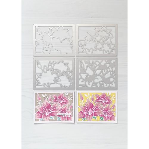 The Ton Stamps - Lily Trio Layering Coverplate Dies - Postage as per Actual