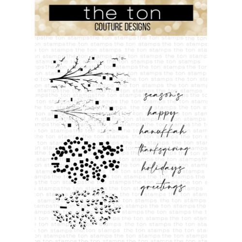 The Ton Stamps - Berry Branches - Postage as per actual