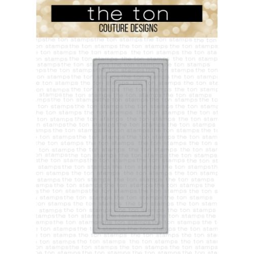The Ton Stamps - SLIMLINE - Slim Frames Coverplate Die