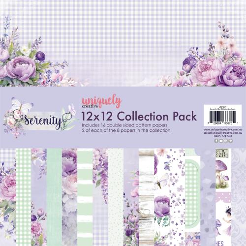 Uniquely Creative - Serenity 12 x 12 Collection Pack - Postage as per Actual