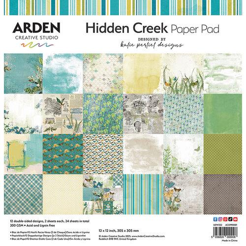 Arden Creative Studio Hidden Creek 12in x 12in Paper Pad - Postage as per Actual