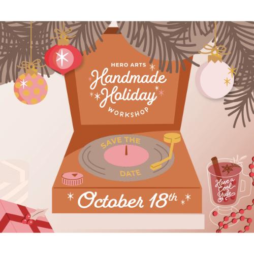 Hero Arts - Hero Handmade Holiday Workshop Kit - Postage as per Actual