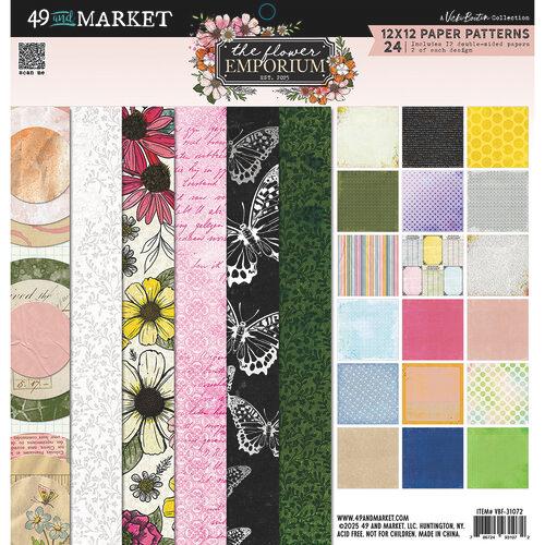 49 And Market 12"X12" Paper Pad The Flower Emporium - Postage as per Actual