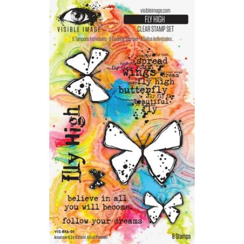 Visible Image Fly High 4x6 Inch Stamp Set (VIS-BFA-01)