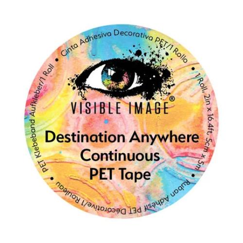 Visible Image Tomorrow's Memories PET Tape Destination Anywhere Continuous (5cmx5m) (VIS-DEA-PT)