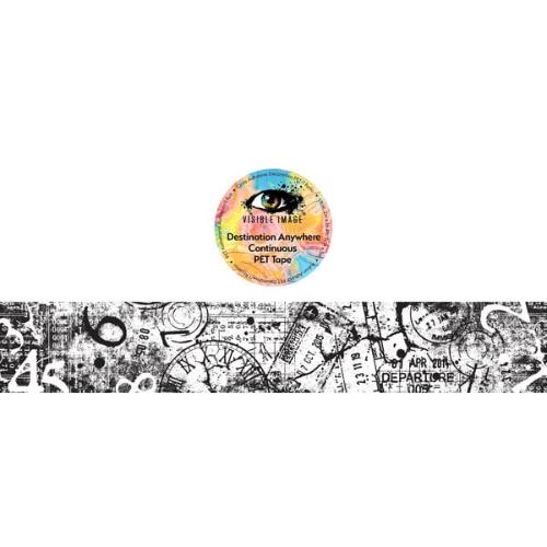 Visible Image Tomorrow's Memories PET Tape Destination Anywhere Continuous (5cmx5m) (VIS-DEA-PT)