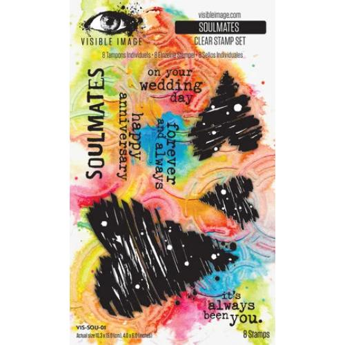 Visible Image Soulmates 4x6 Inch Stamp Set (VIS-SOU-01)