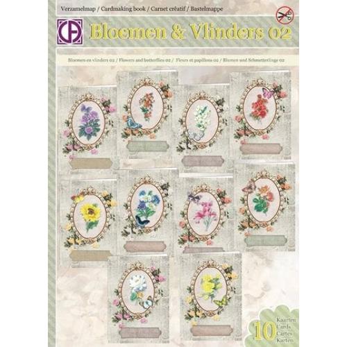 Creatief Art Bloemen & Vlinders 02 Card Kit Collection (VM65-003)