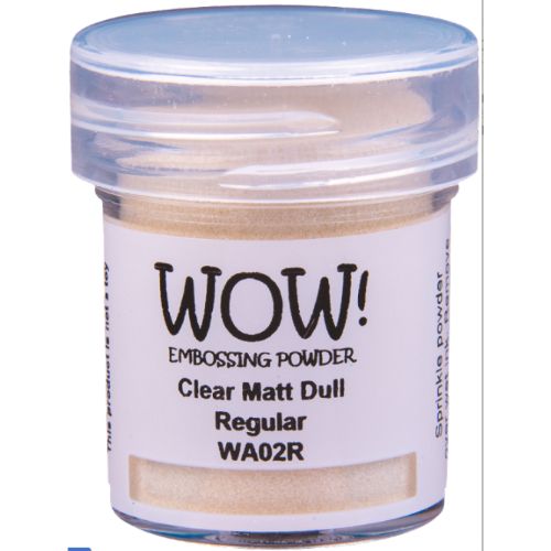WOW! Embossing Powder 15ml Clear Matt Dull
