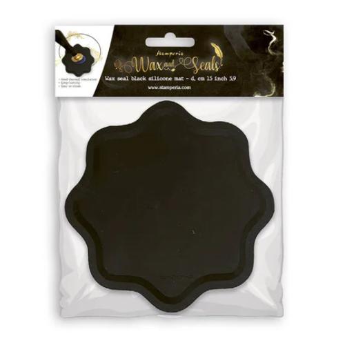 Stamperia Wax and Seals Black Seal Mat 15cm (WAX03) - Postage as per Actual