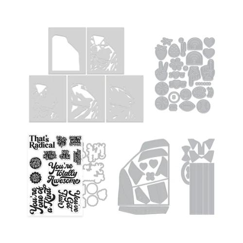 Hero Arts - Friends With Flair Bundle - Postage as per actual