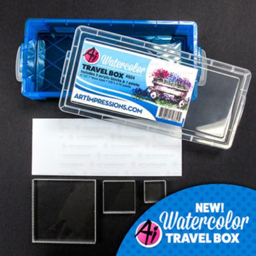 Art Impressions - WC Travel Box - Clear - Postage as per actual
