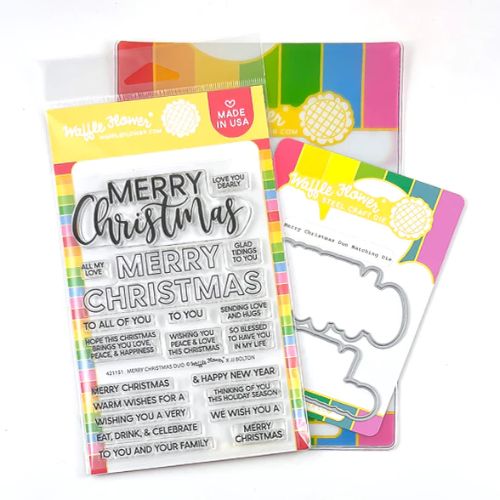 Waffle Flower - Merry Christmas Duo Combo