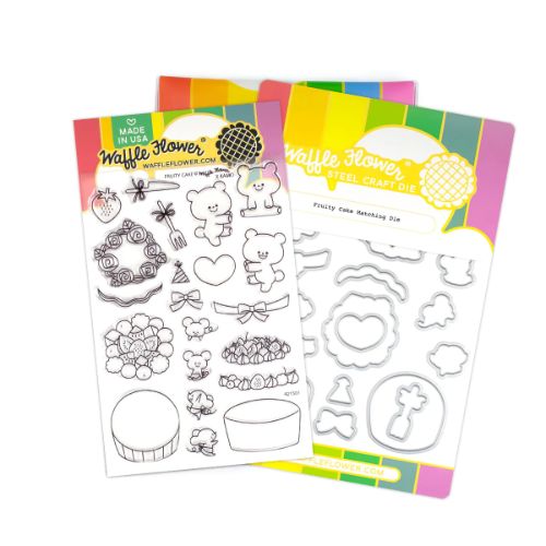 Waffle Flower - Fruity Cake Combo